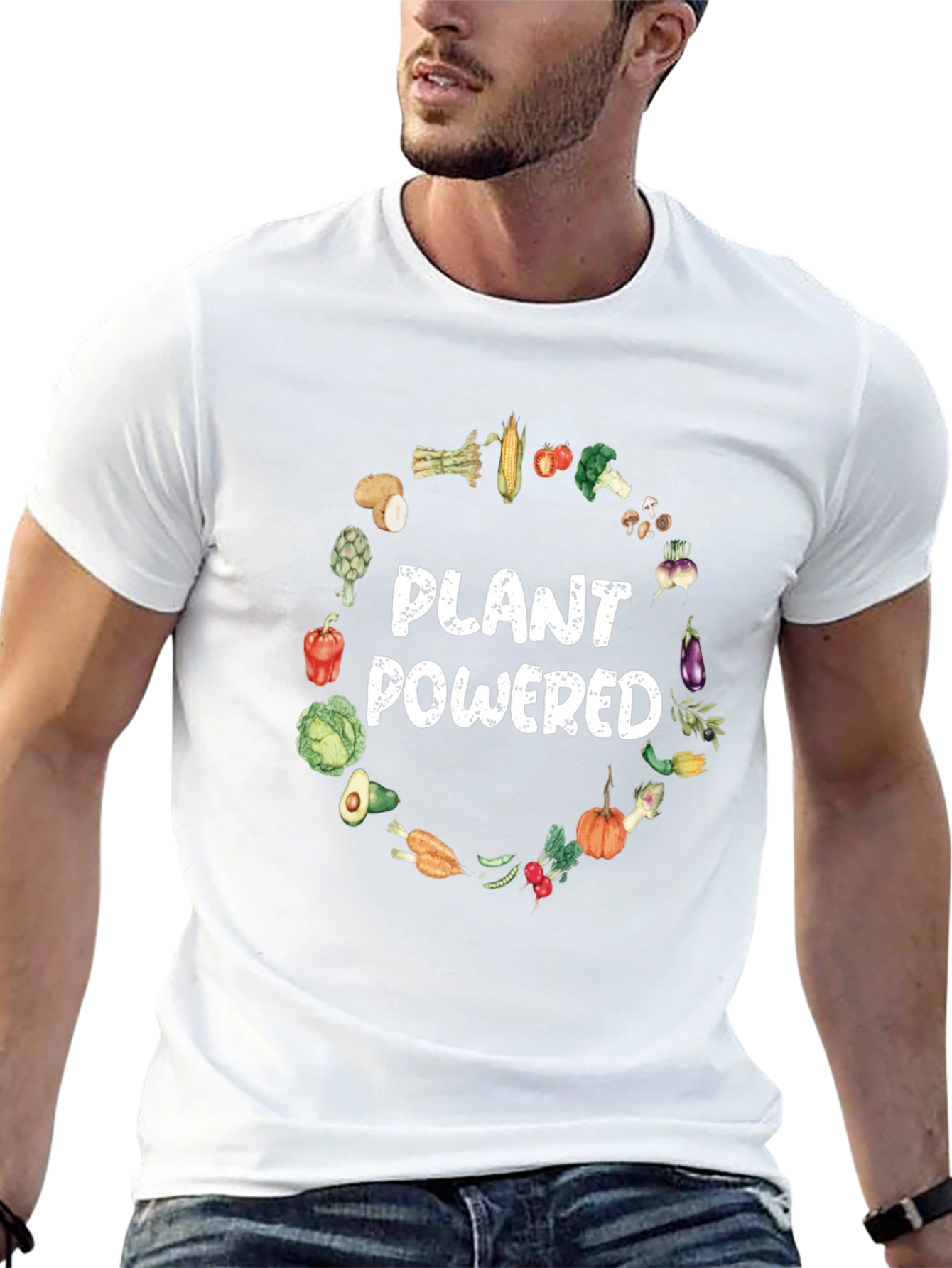 Plant Powered Vegan T-Shirt
