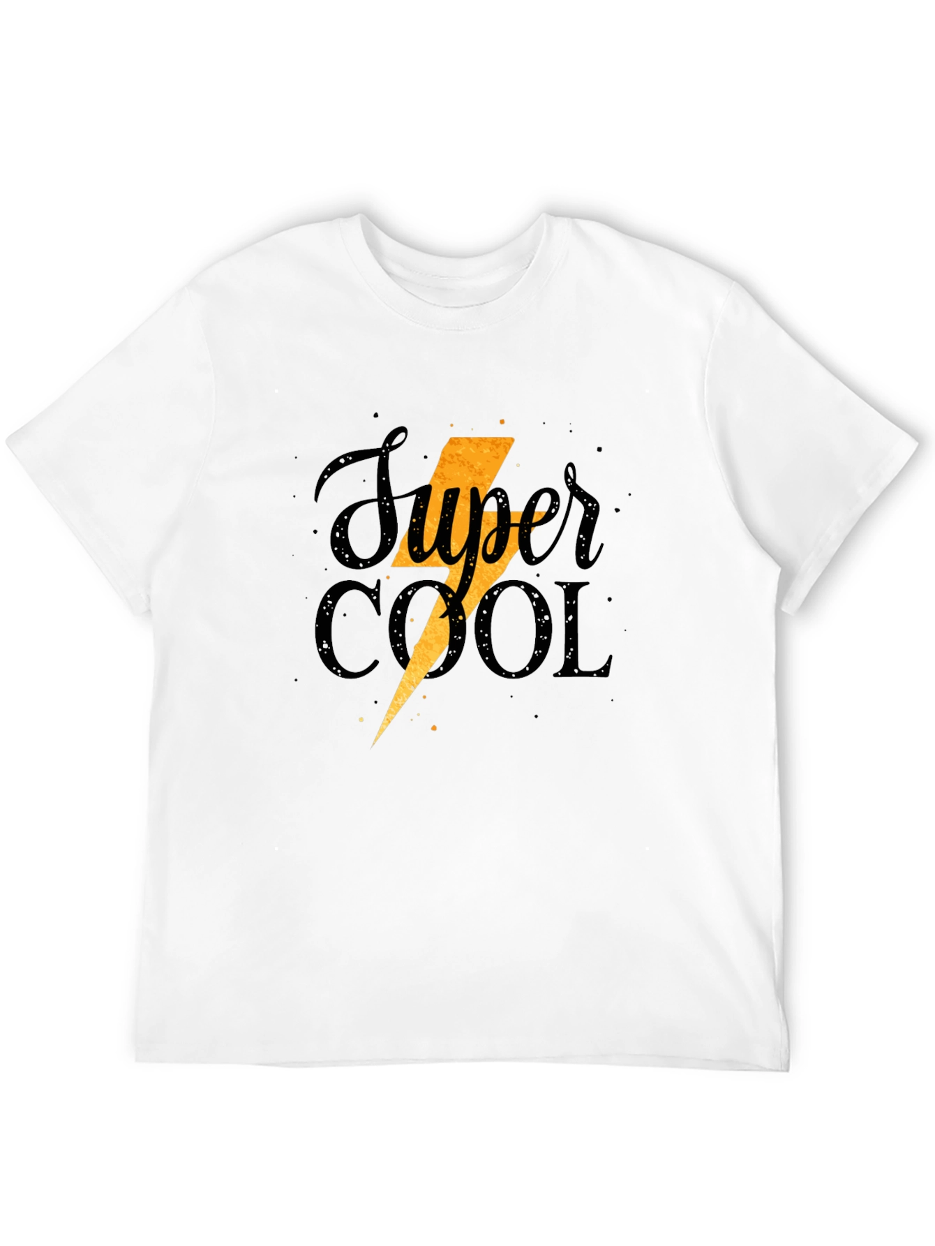 Super Cool Graphic Tee - Black