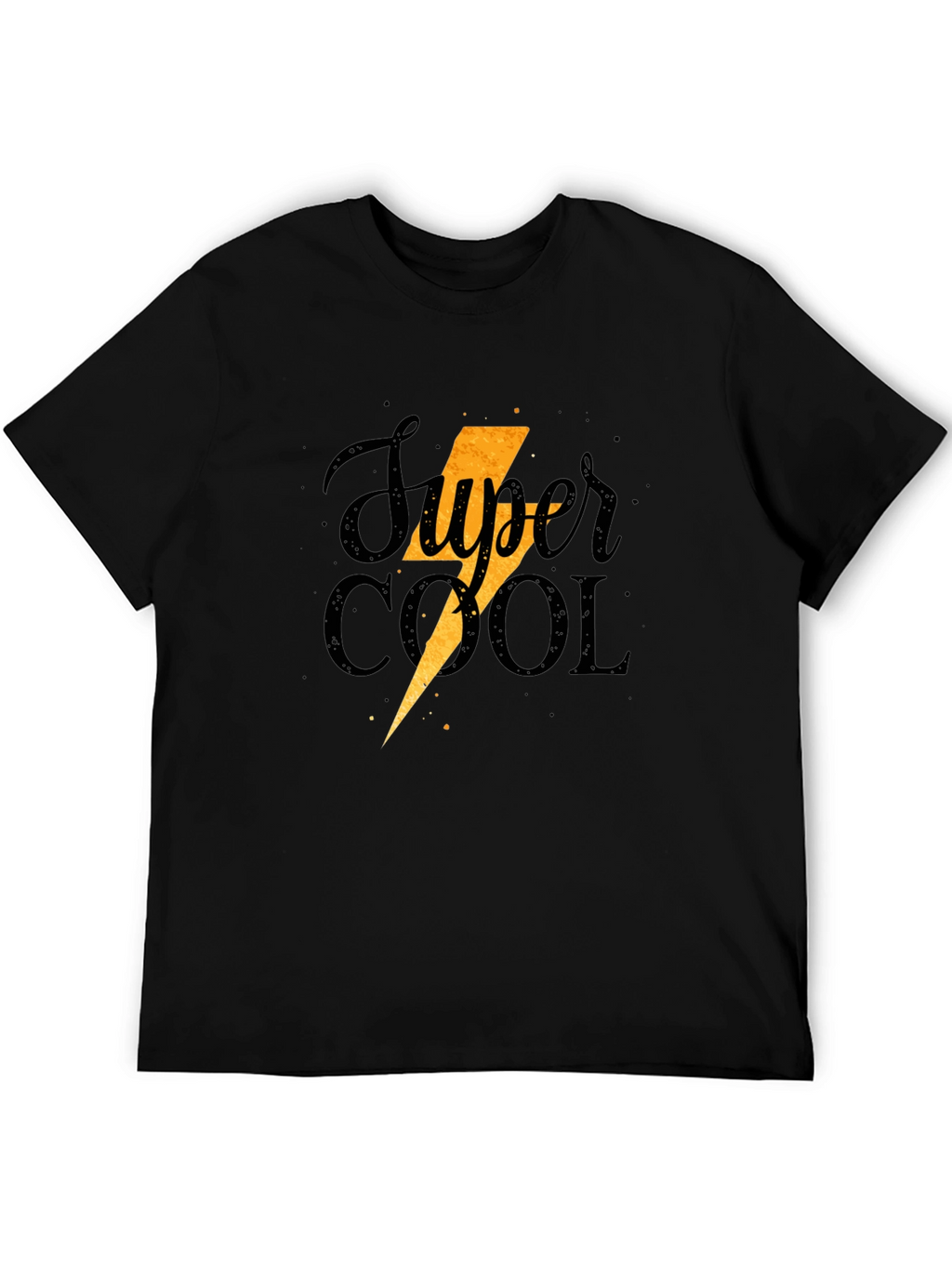 Super Cool Graphic Tee - Black