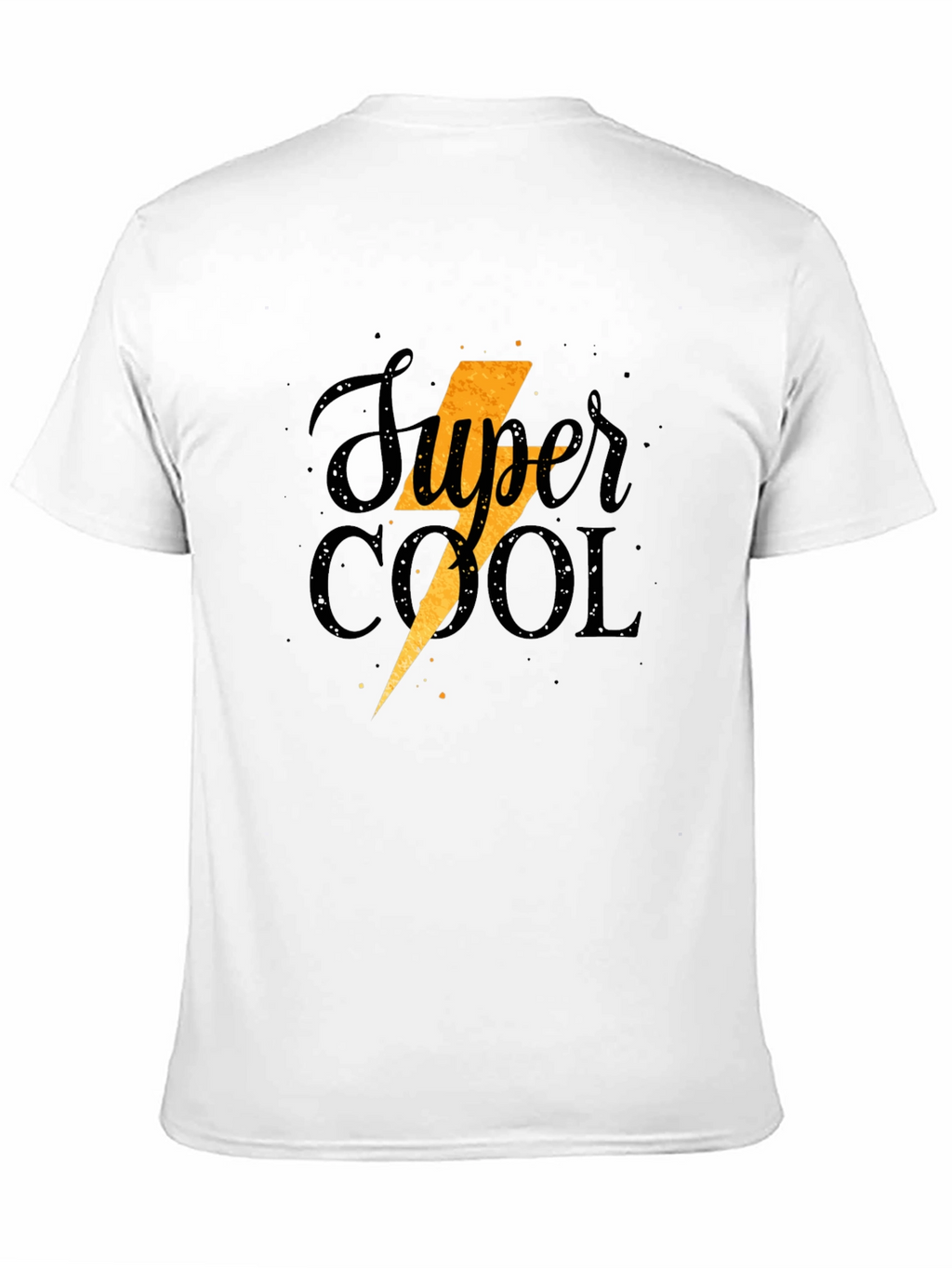 Super Cool Graphic Tee - Black