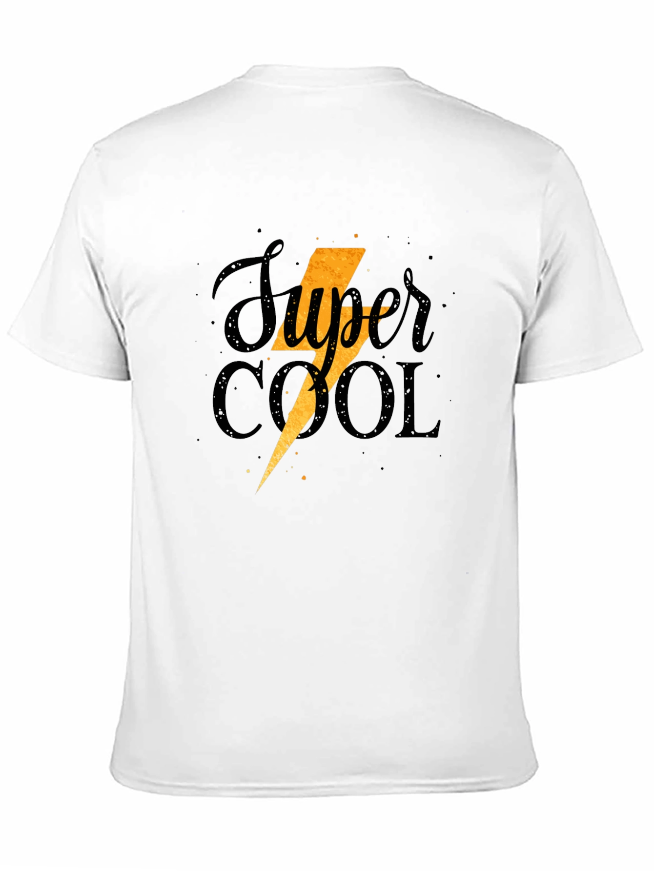 Super Cool Graphic Tee - Black