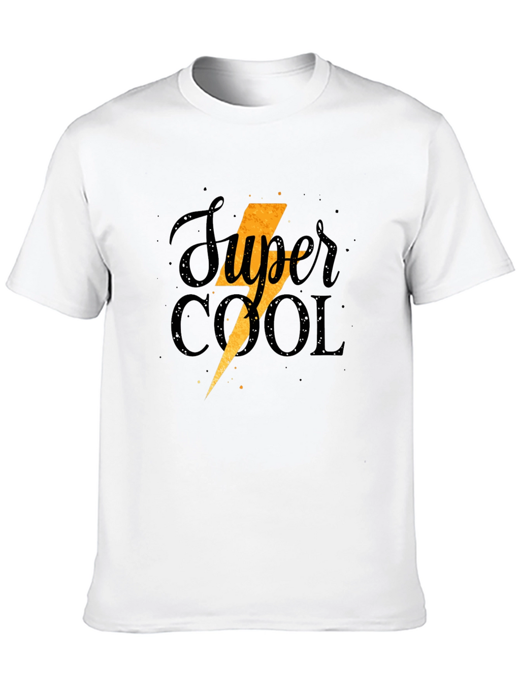 Super Cool Graphic Tee - Black