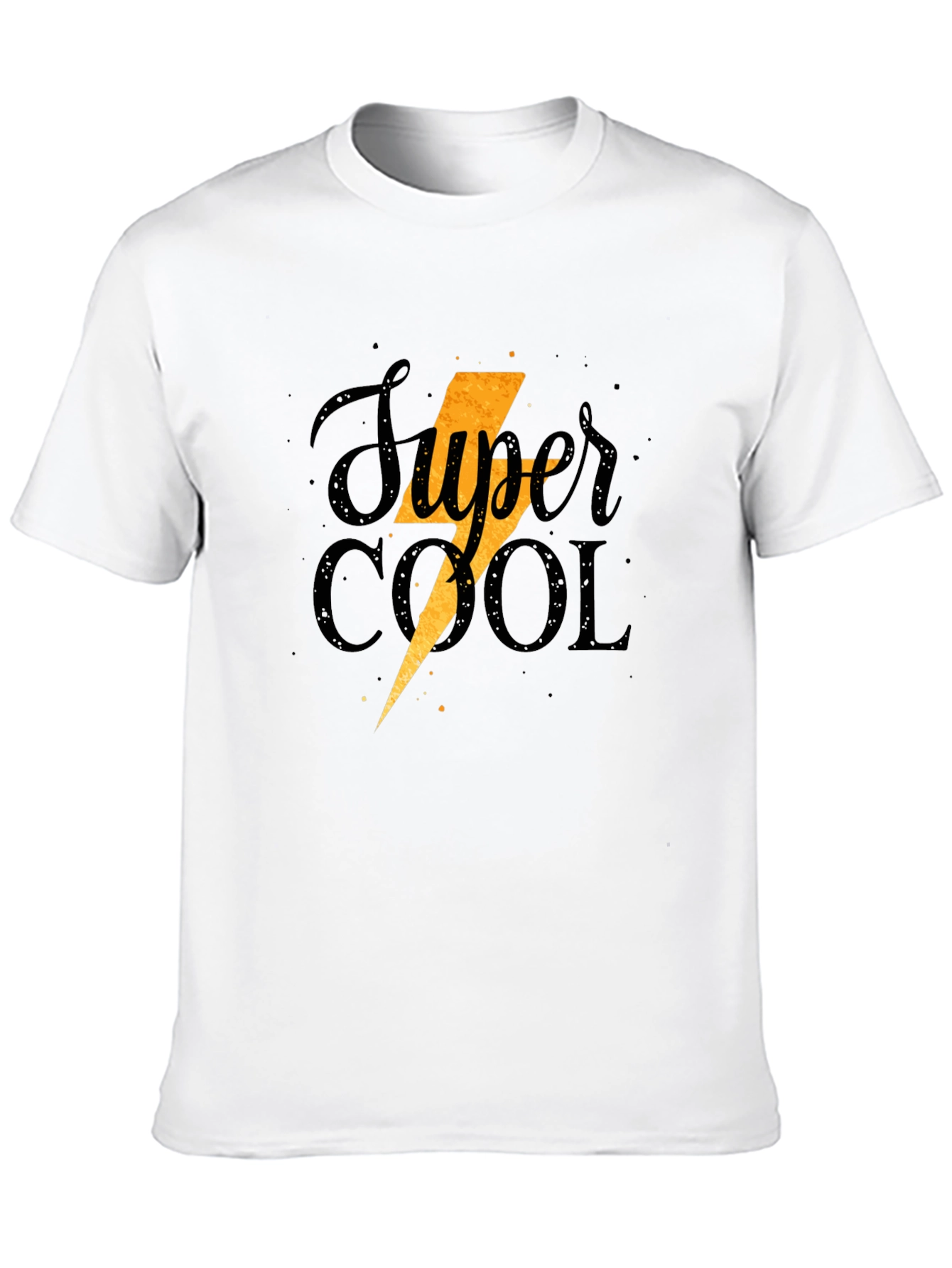 Super Cool Graphic Tee - Black