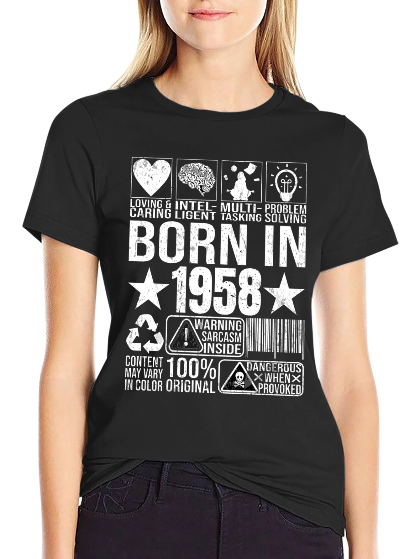 Born In 1958 Graphic T-Shirt