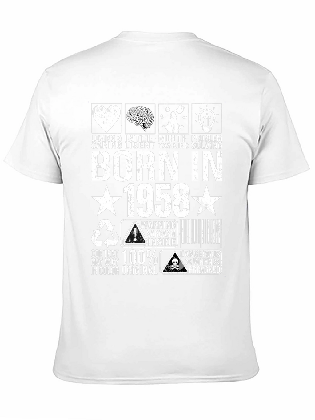 Born In 1958 Graphic T-Shirt