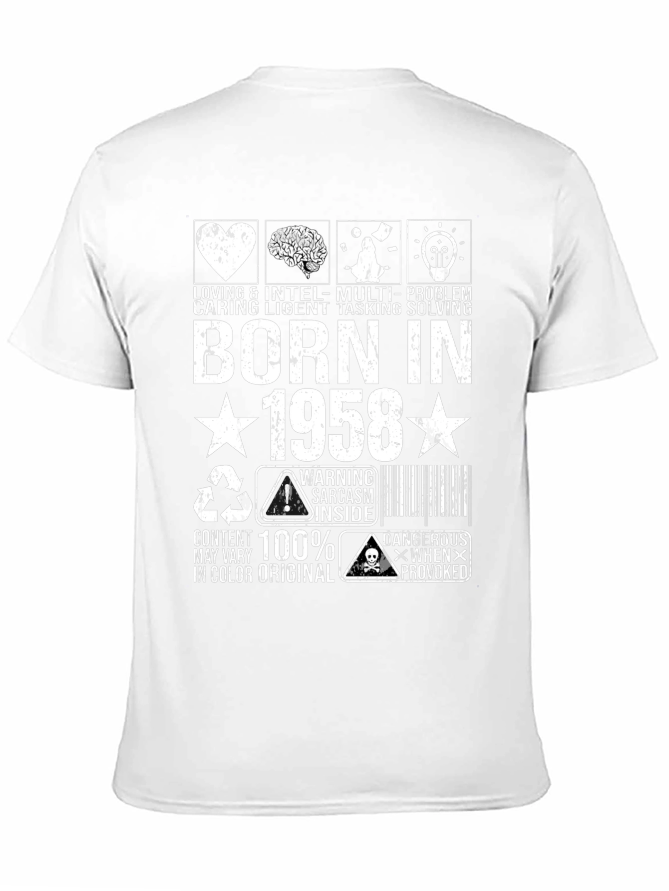 Born In 1958 Graphic T-Shirt