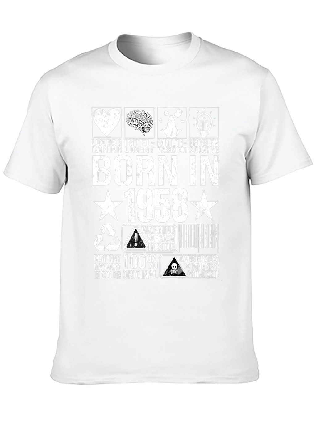 Born In 1958 Graphic T-Shirt