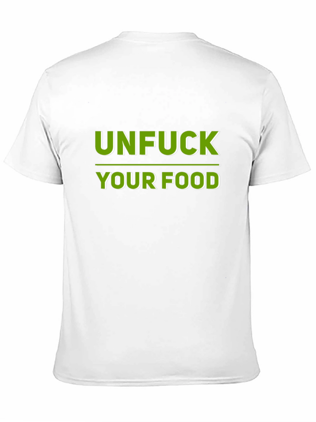 Unfuck Your Food Graphic Tee - Black