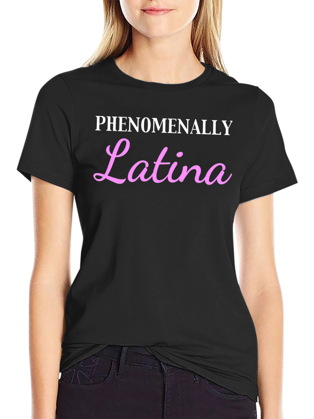 Phenomenally Latina Black T-Shirt