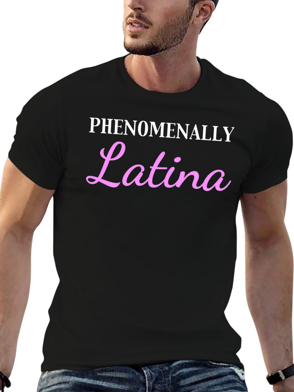 Phenomenally Latina Black T-Shirt