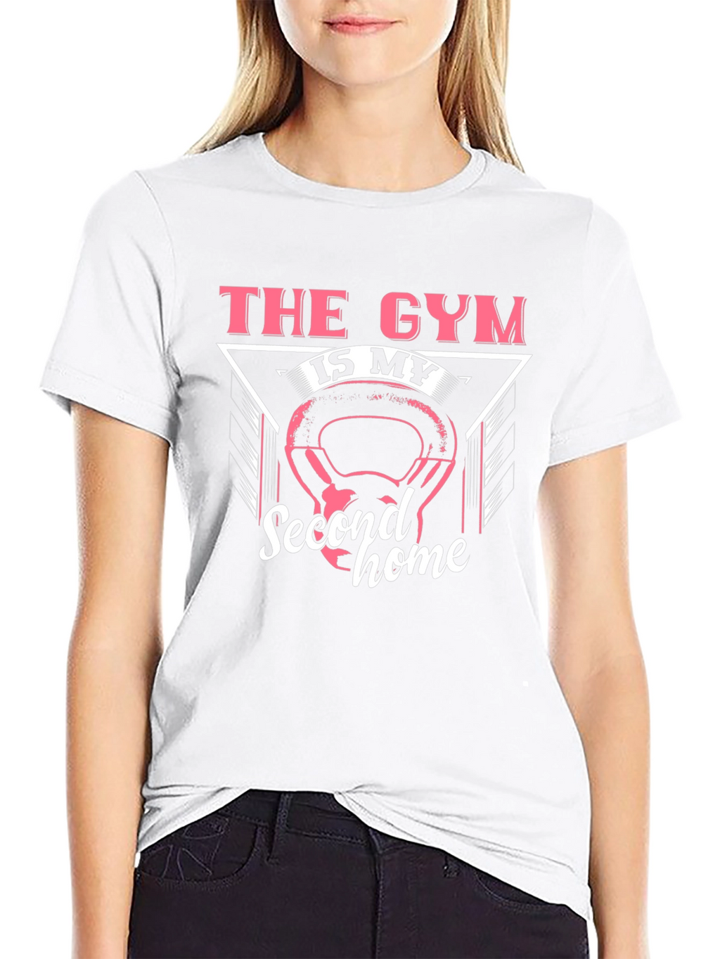 Gym is My Second Home Graphic Tee