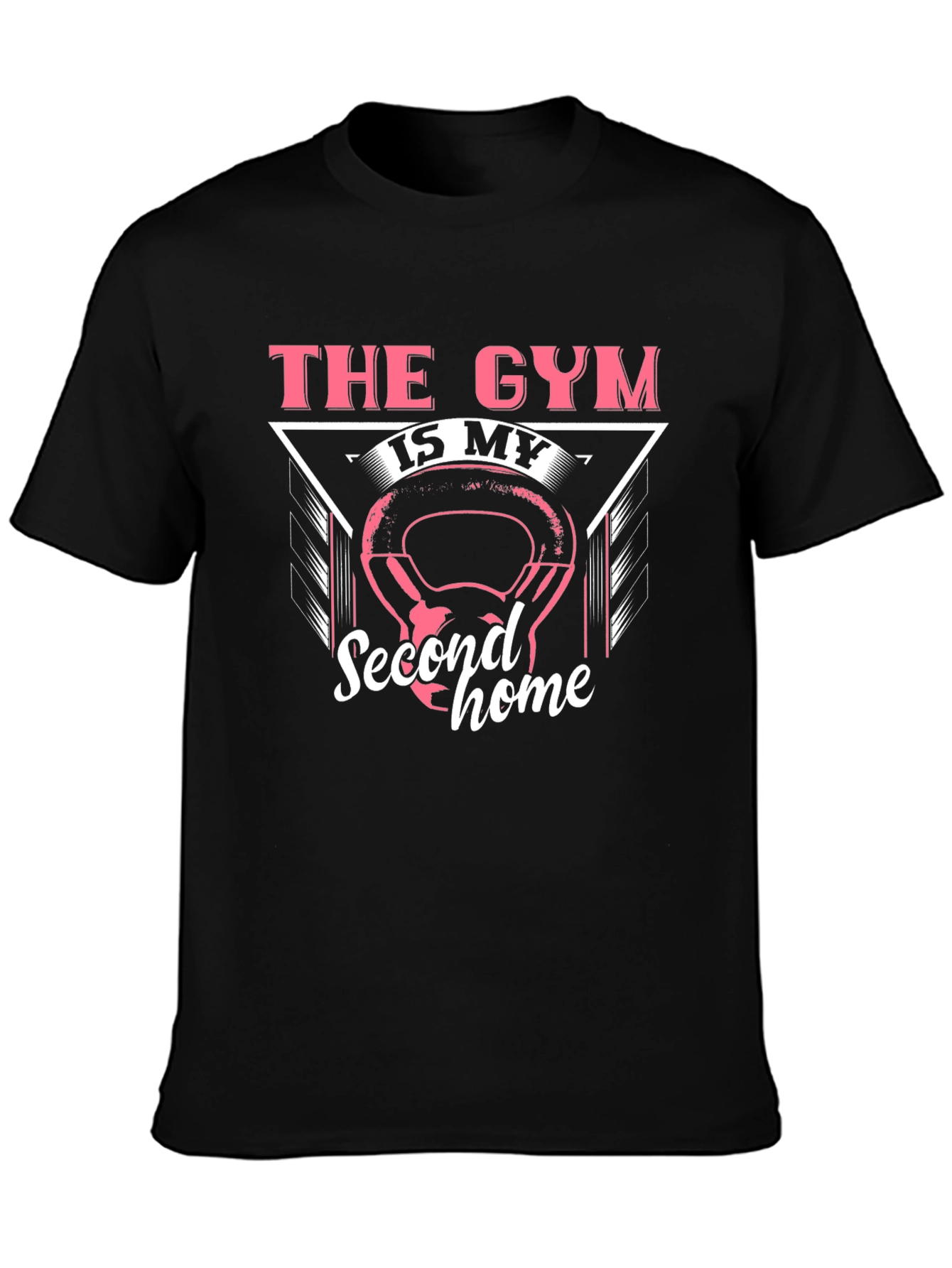 Gym is My Second Home Graphic Tee