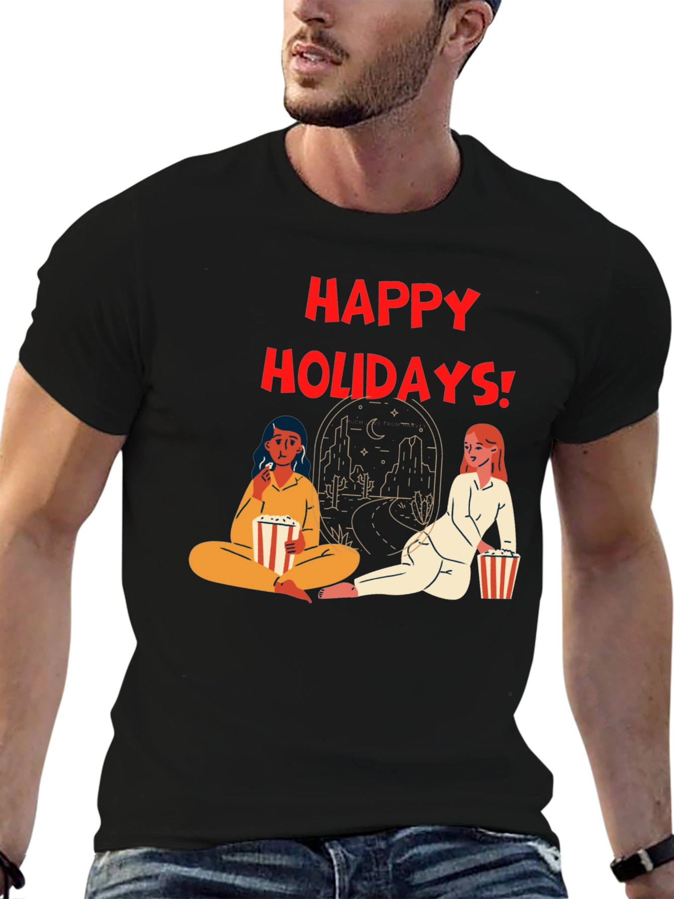 Happy Holidays Graphic T-Shirt