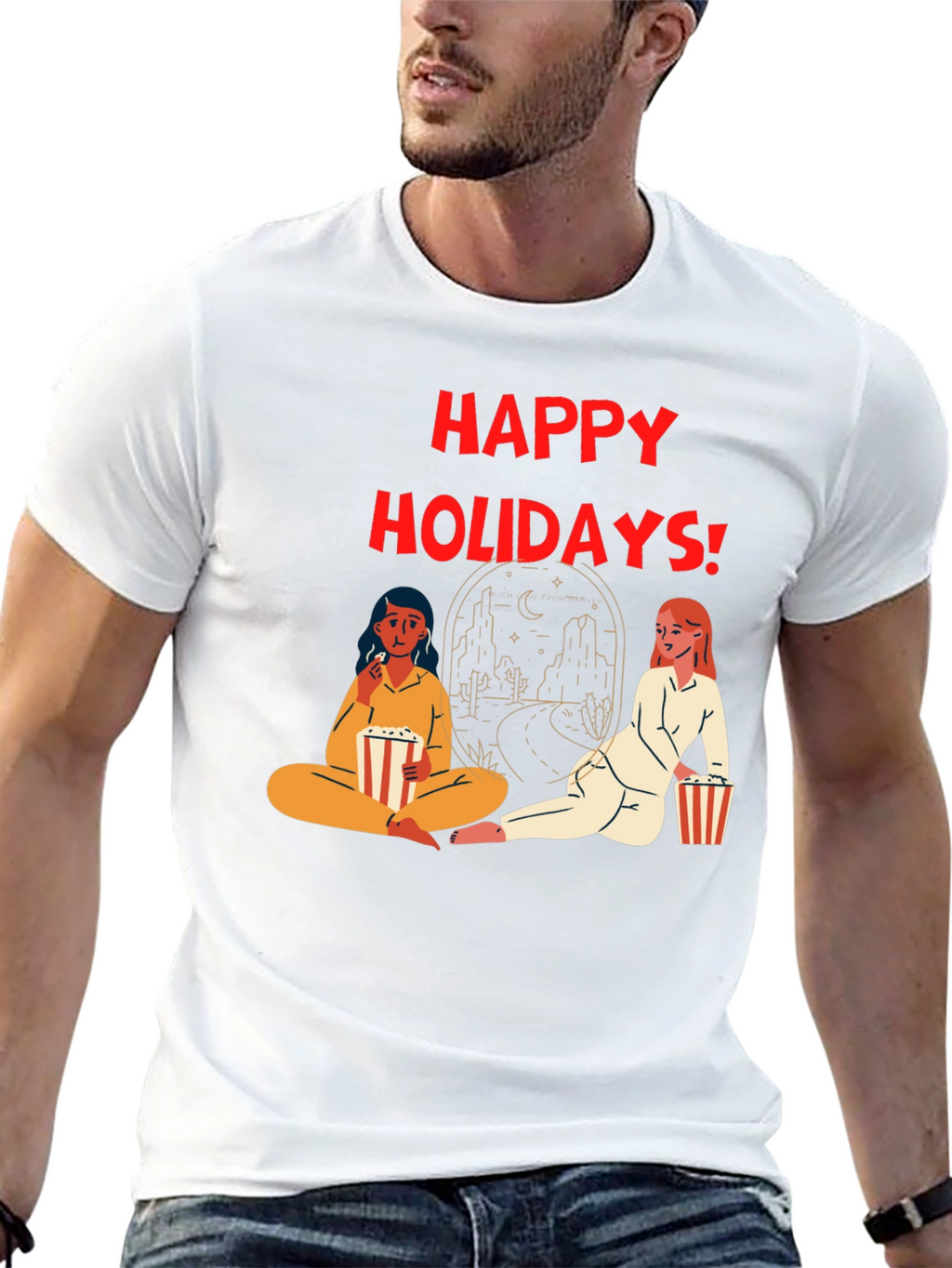 Happy Holidays Graphic T-Shirt
