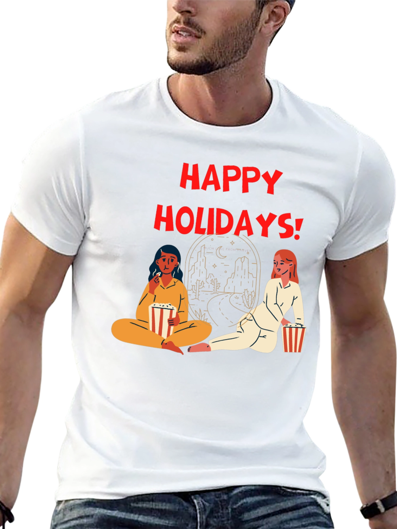 Happy Holidays Graphic T-Shirt