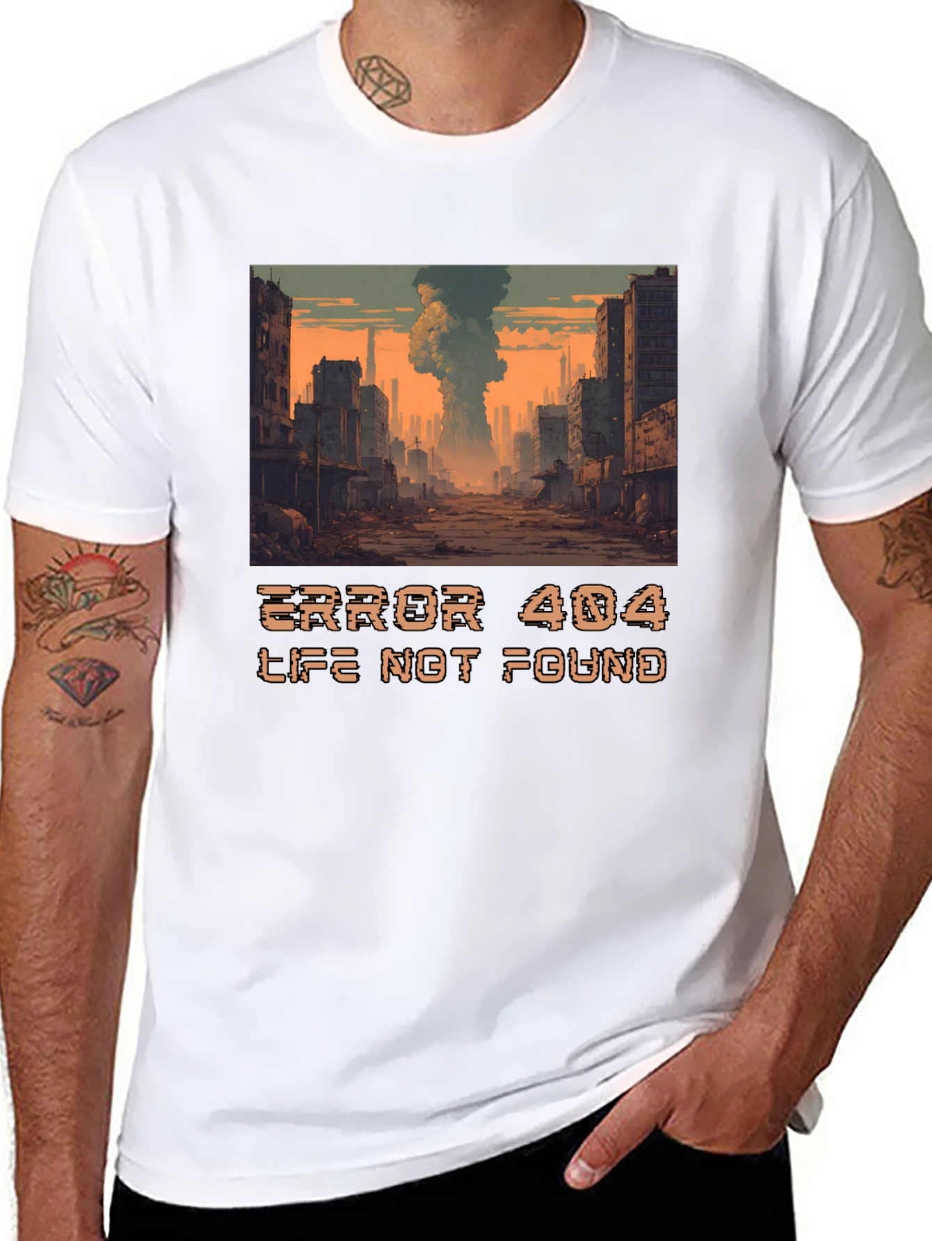 Error 404 Life Not Found T-Shirt