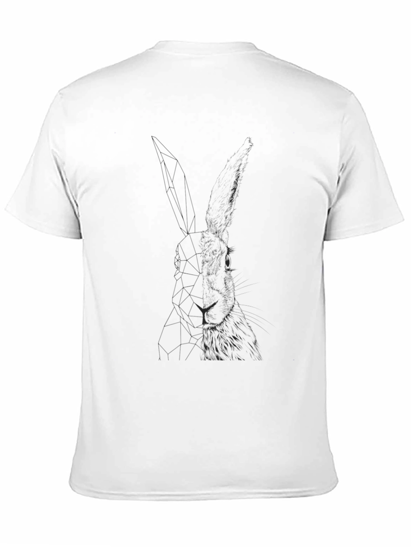 Mens Black Lion Graphic Tee