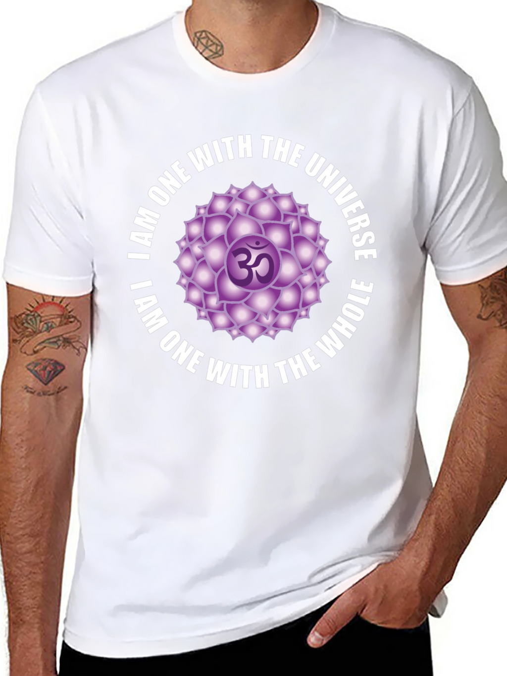 I am One With The Universe Chakra T-Shirt