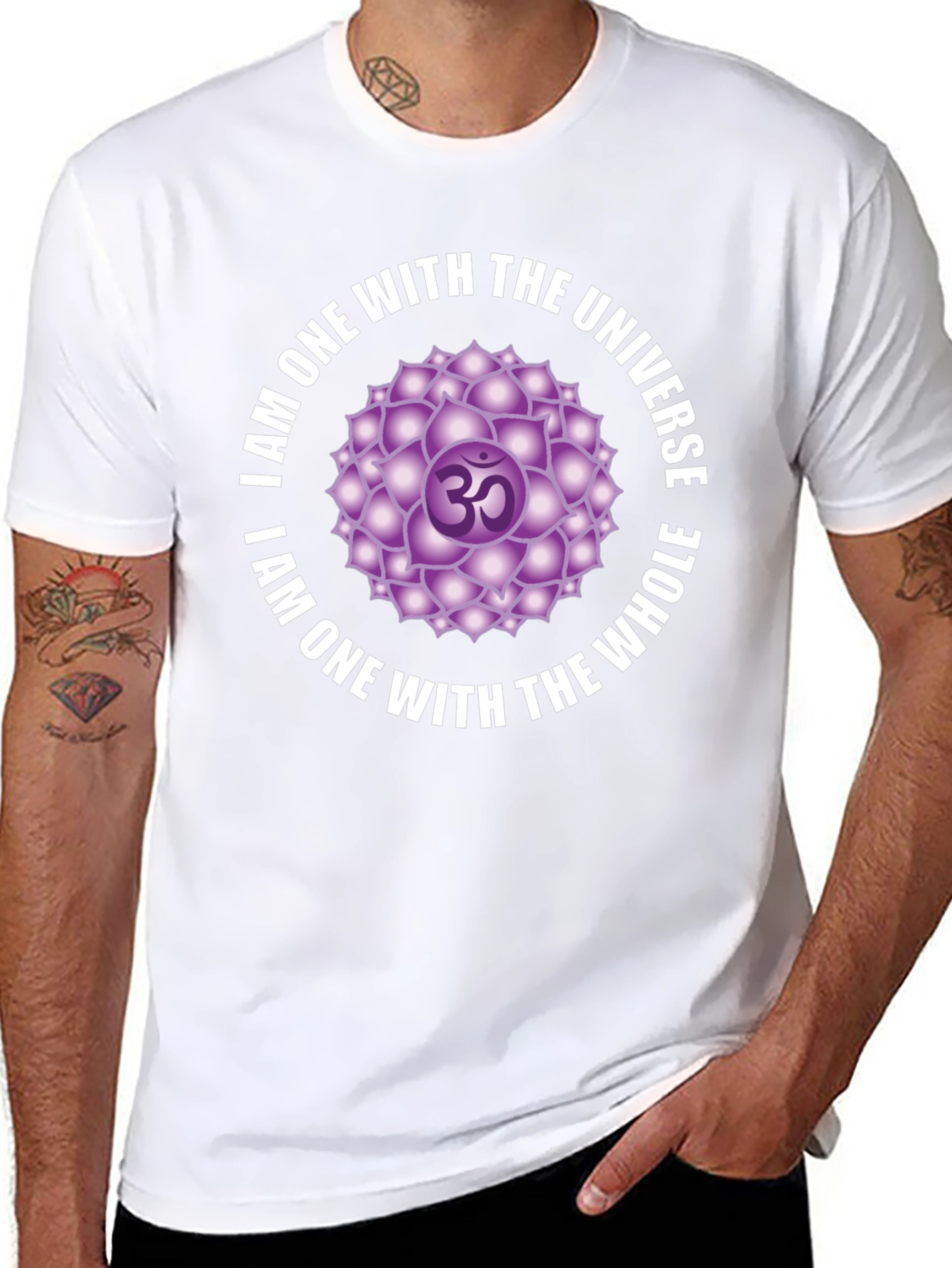 I am One With The Universe Chakra T-Shirt