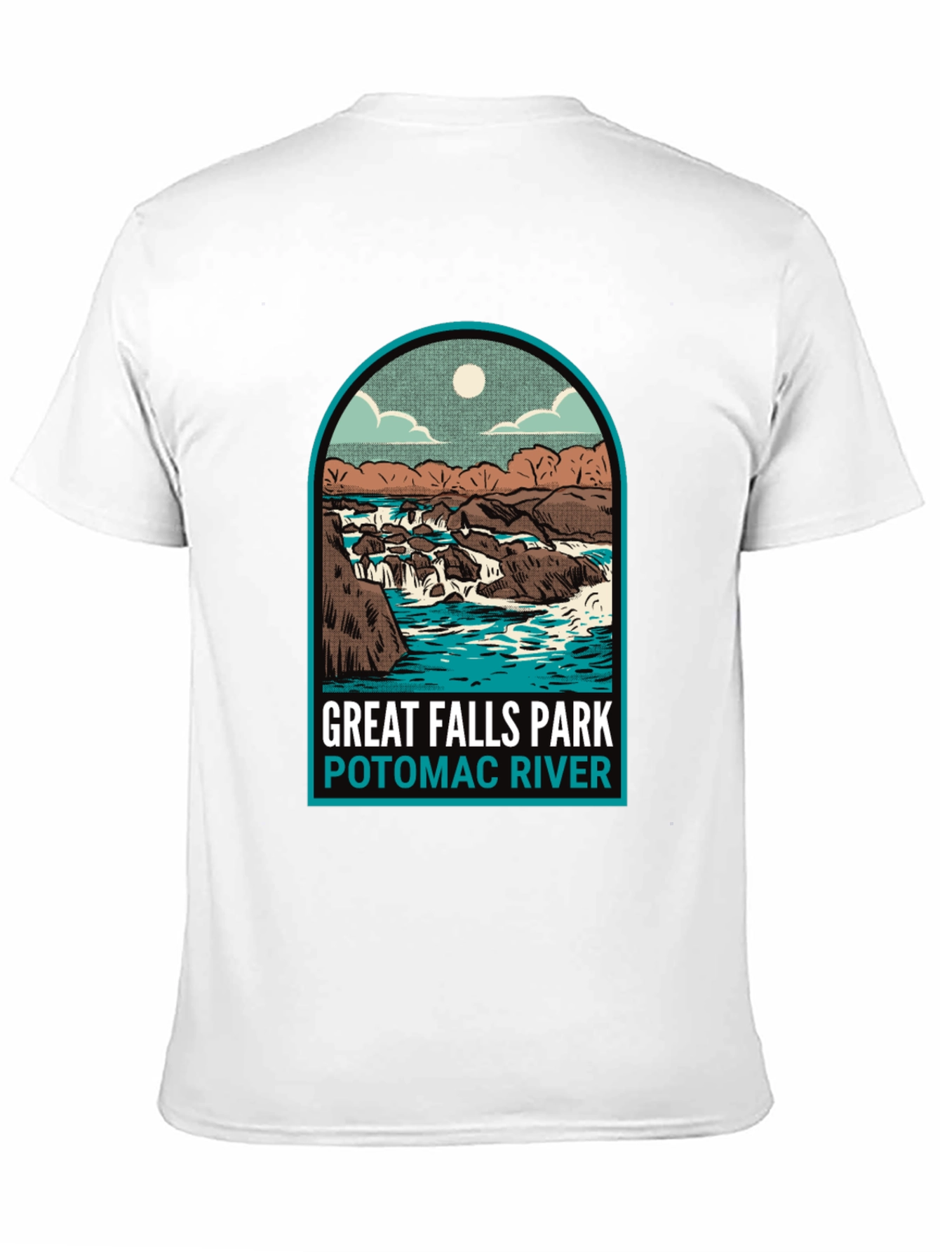 Great Falls Park Graphic Tee - Potomac River