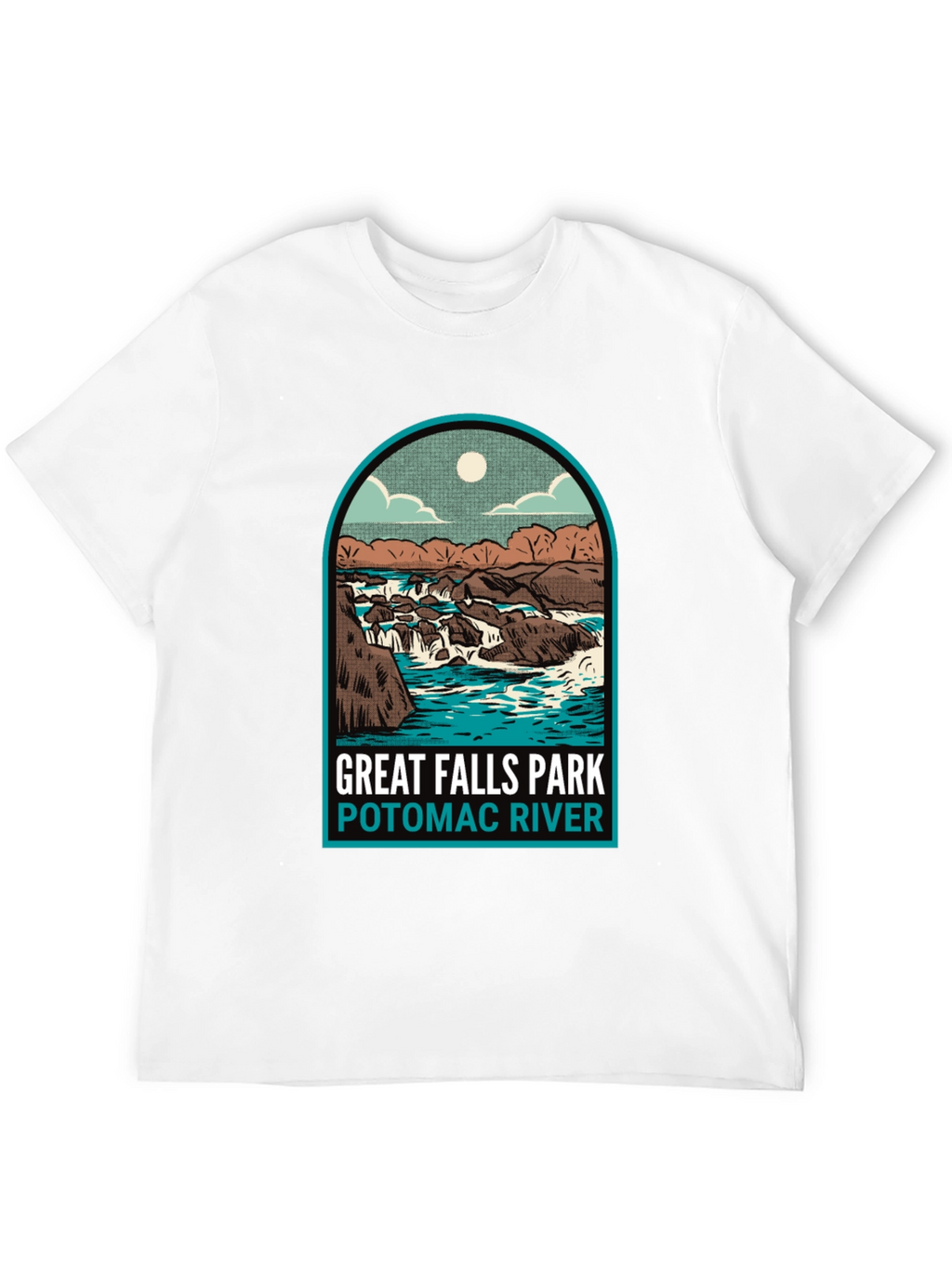 Great Falls Park Graphic Tee - Potomac River
