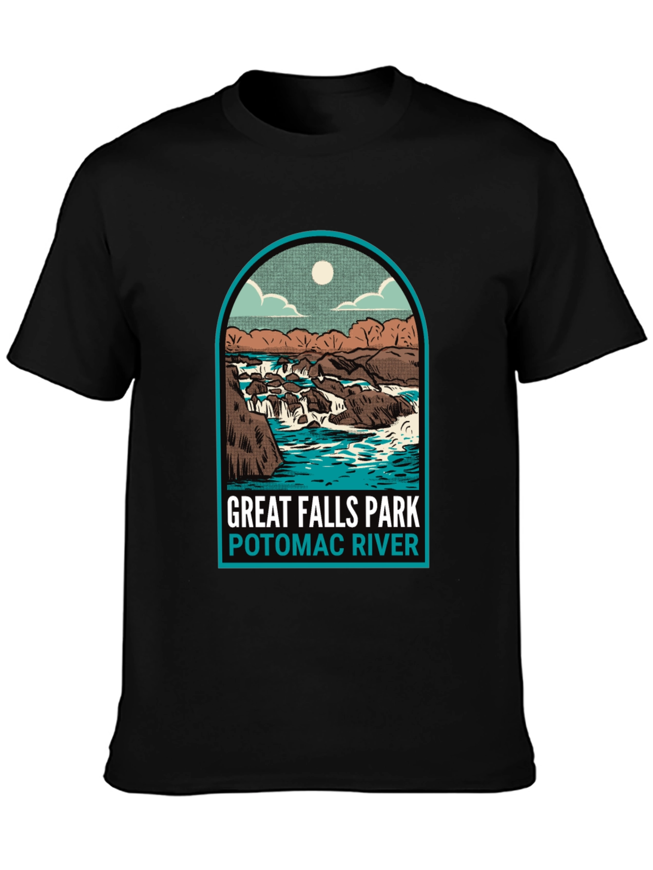 Great Falls Park Graphic Tee - Potomac River