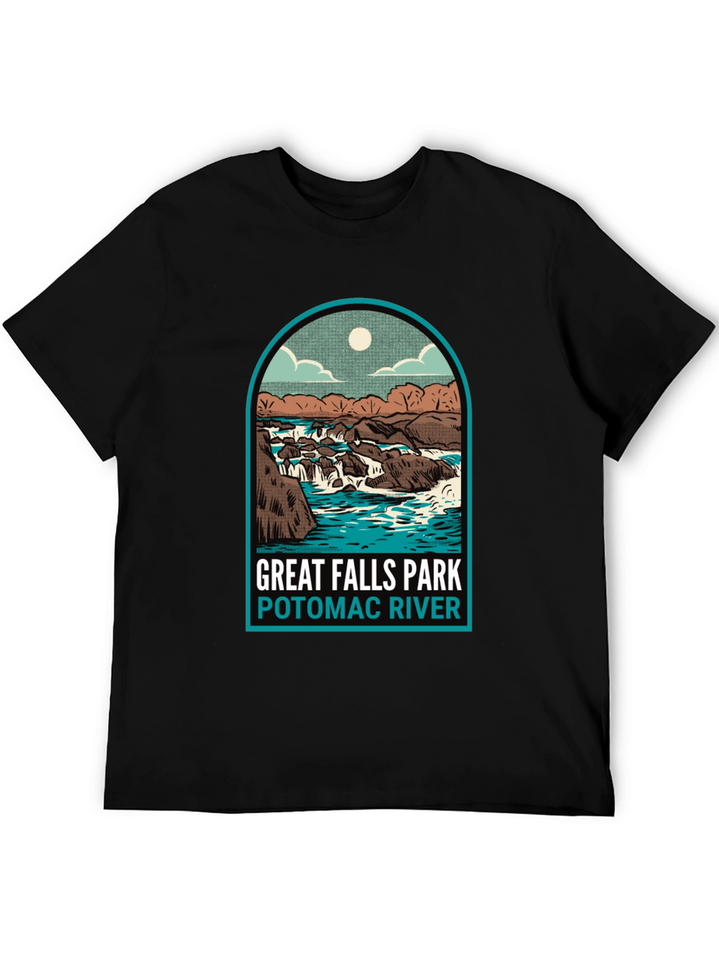 Great Falls Park Graphic Tee - Potomac River