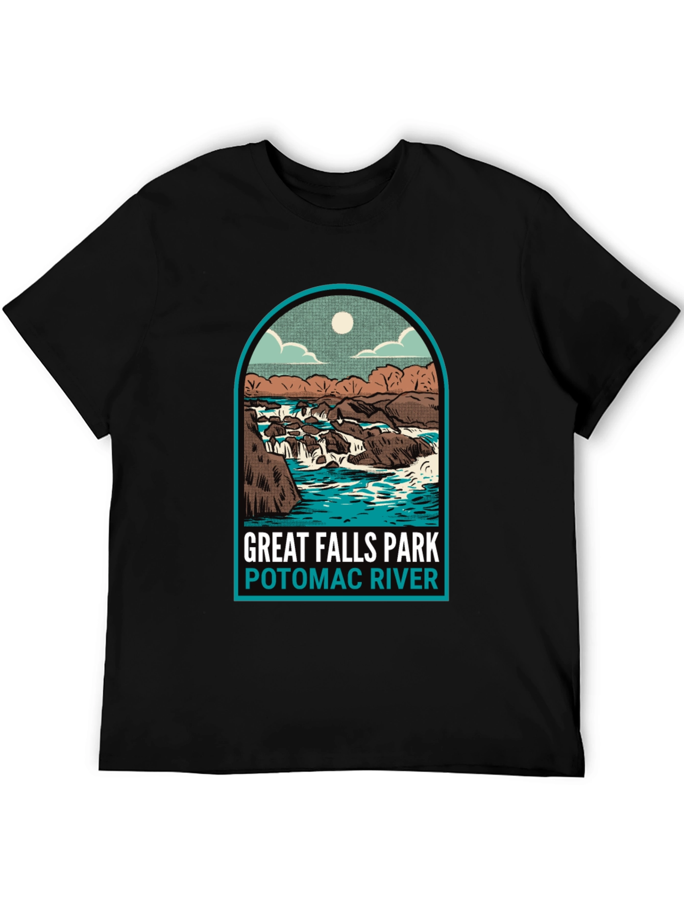Great Falls Park Graphic Tee - Potomac River