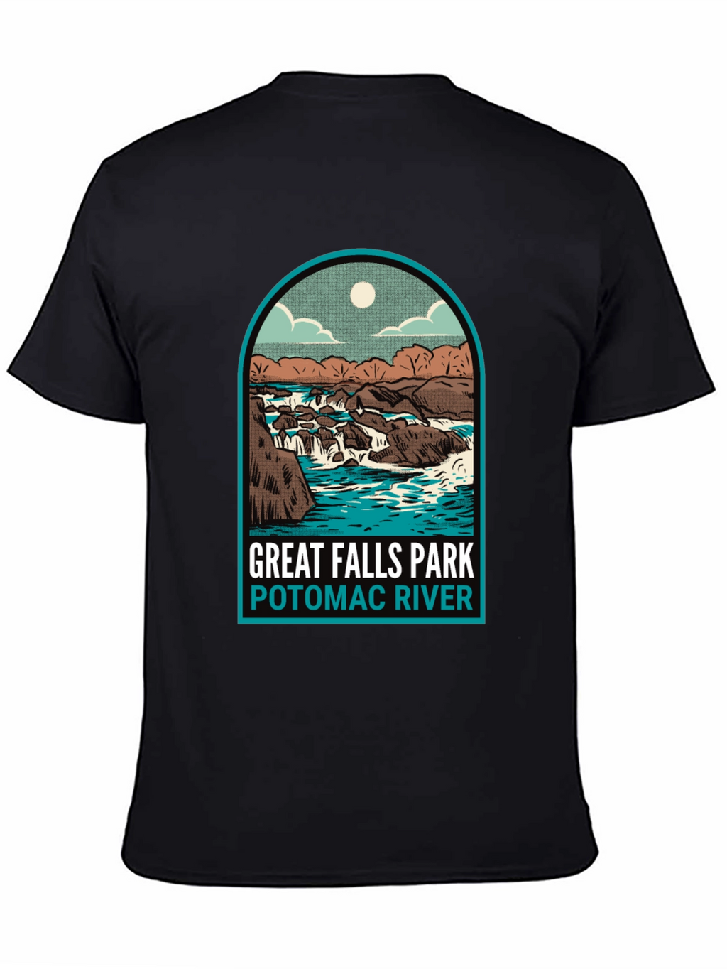 Great Falls Park Graphic Tee - Potomac River