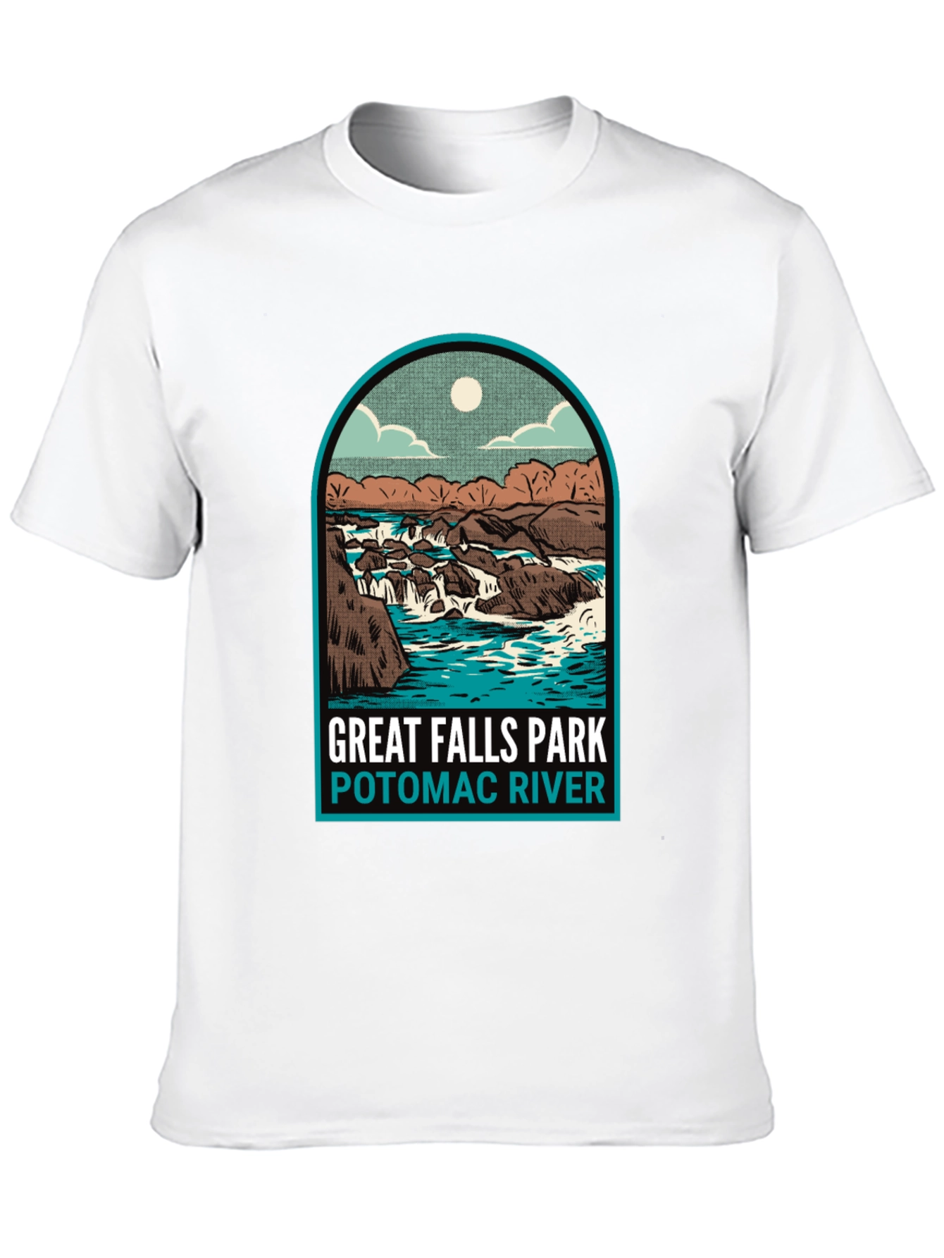 Great Falls Park Graphic Tee - Potomac River