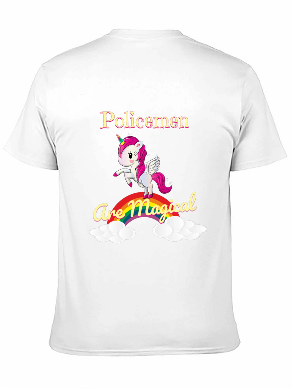 Policemen Are Magical Graphic T-Shirt