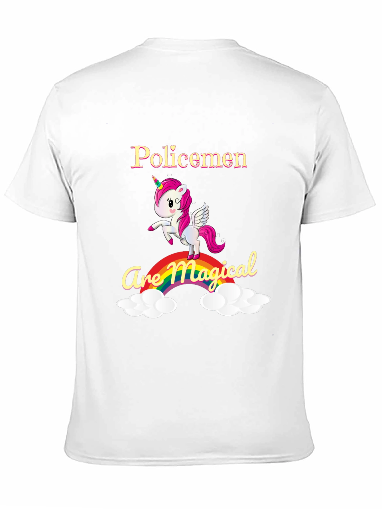 Policemen Are Magical Graphic T-Shirt