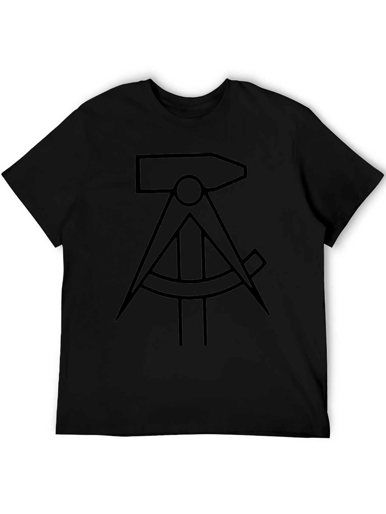 Hammer & Compass Black T-Shirt