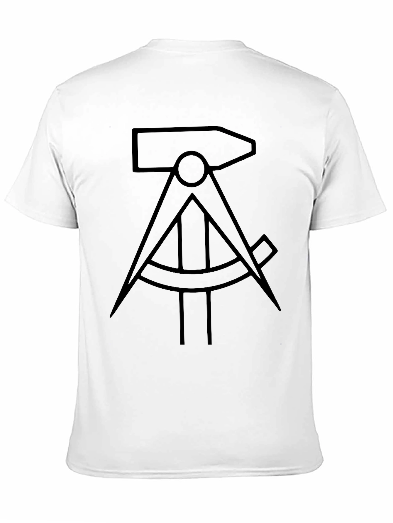 Hammer & Compass Black T-Shirt
