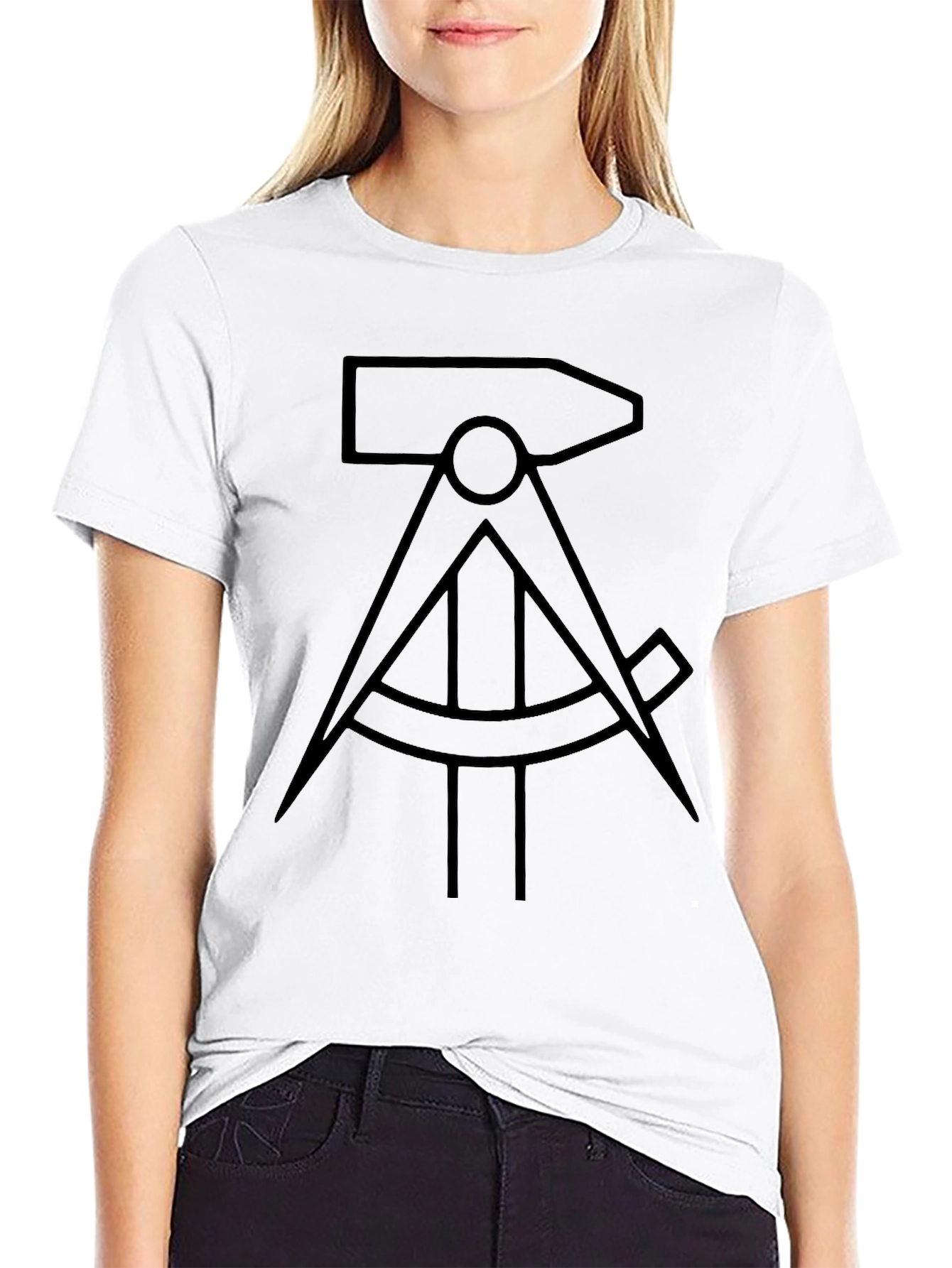 Hammer & Compass Black T-Shirt