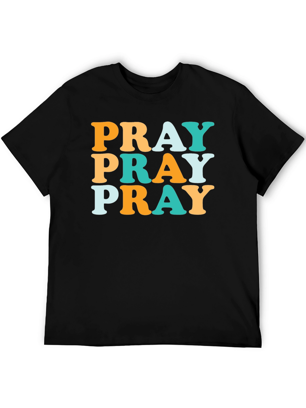 Pray Graphic T-Shirt - Stylish Religious Apparel