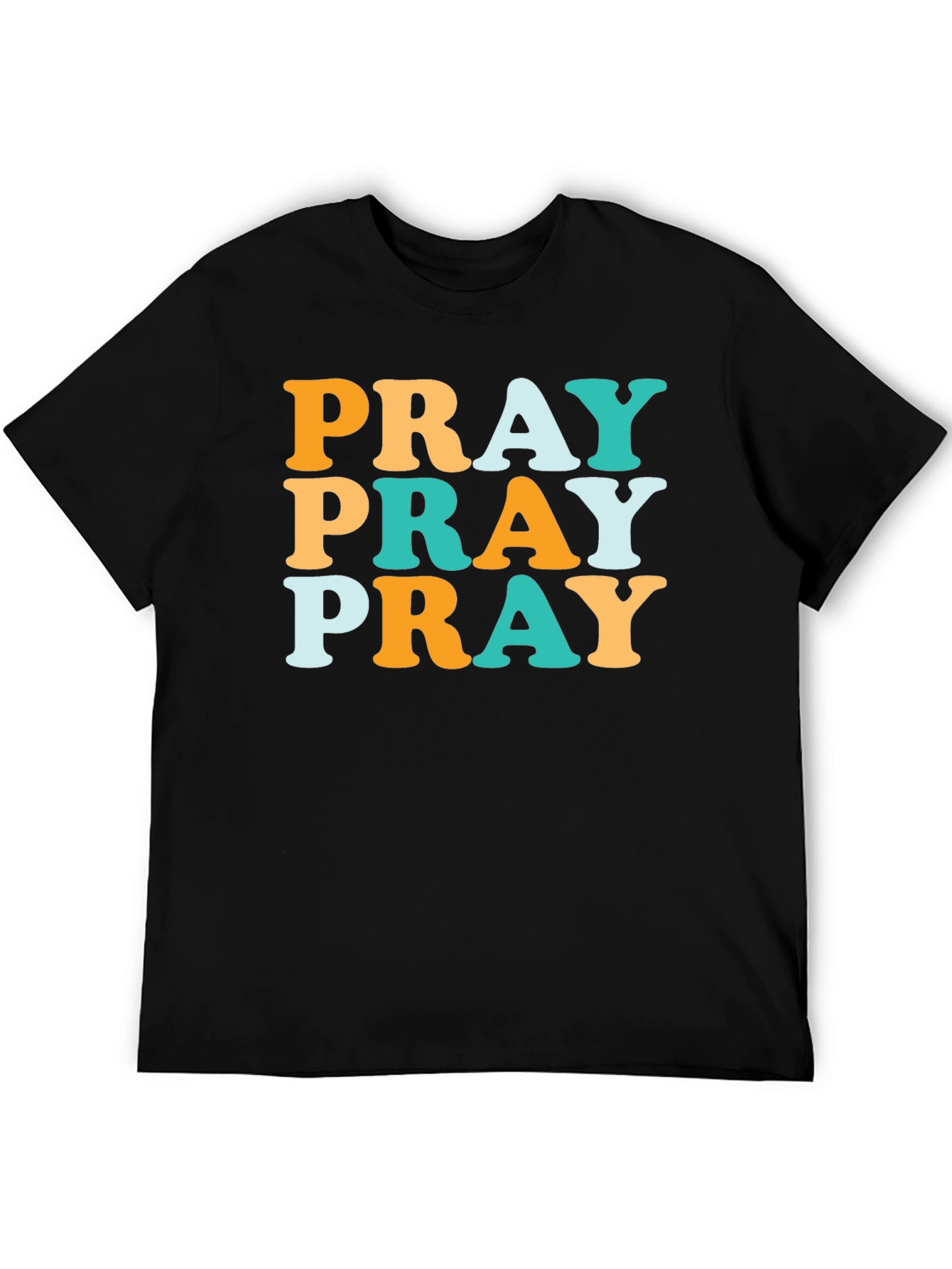Pray Graphic T-Shirt - Stylish Religious Apparel