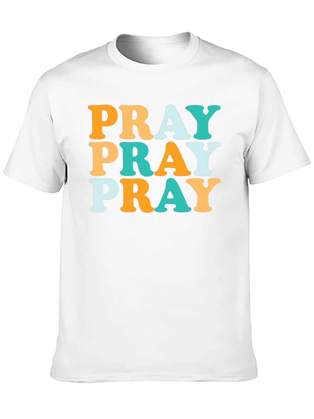 Pray Graphic T-Shirt - Stylish Religious Apparel