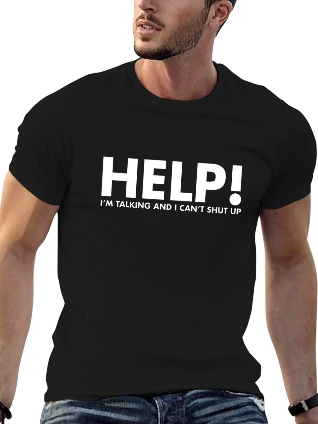 Help! Im Talking T-Shirt - Funny Graphic Tee