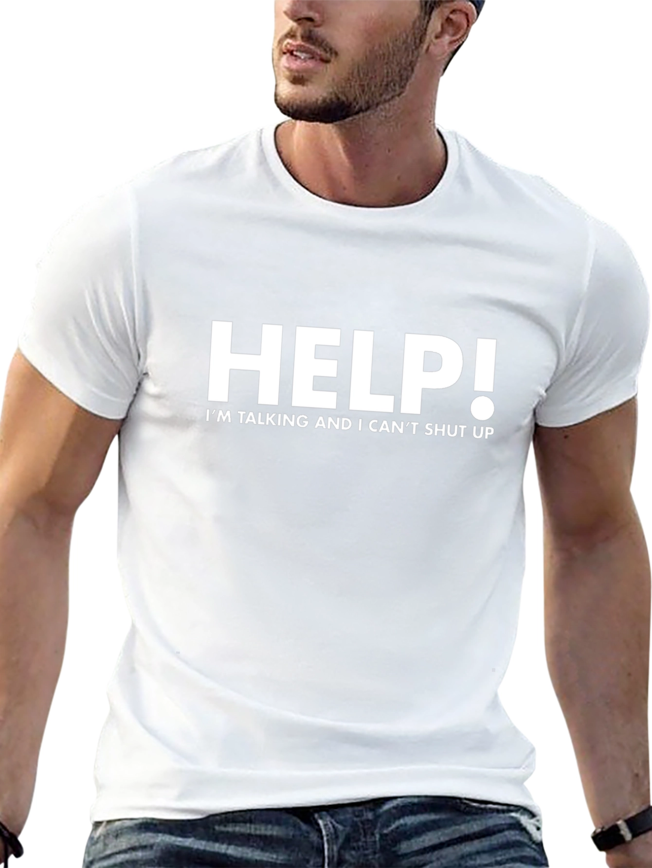 Help! Im Talking T-Shirt - Funny Graphic Tee