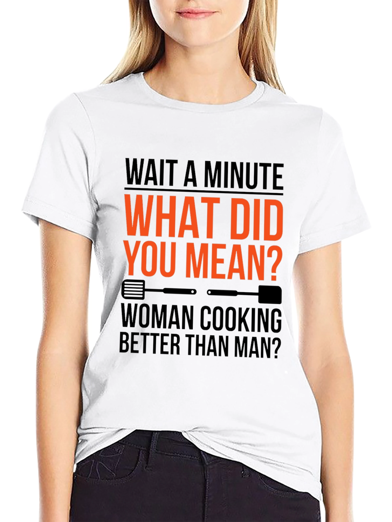 Wait a Minute Funny Cooking T-Shirt