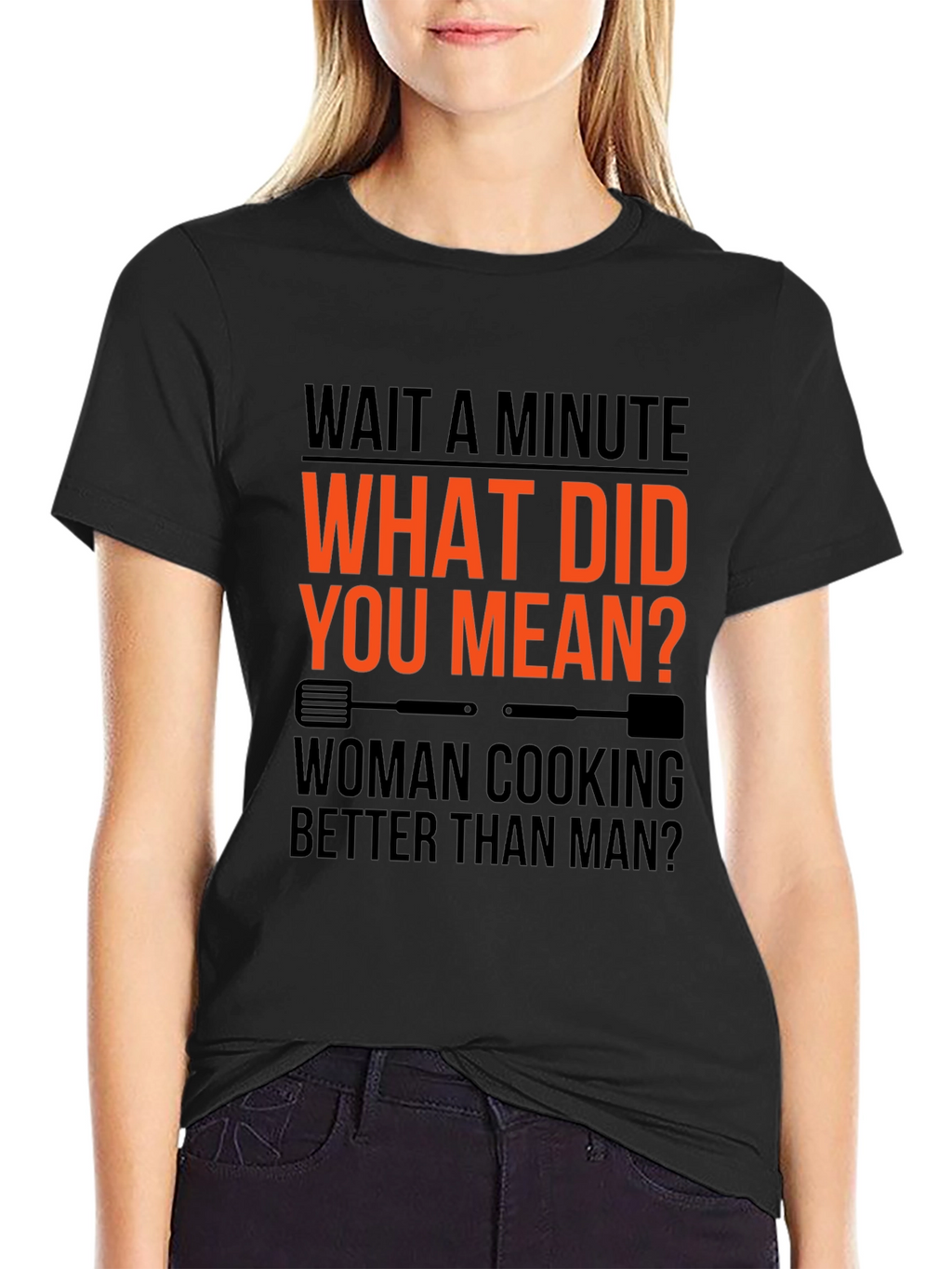 Wait a Minute Funny Cooking T-Shirt