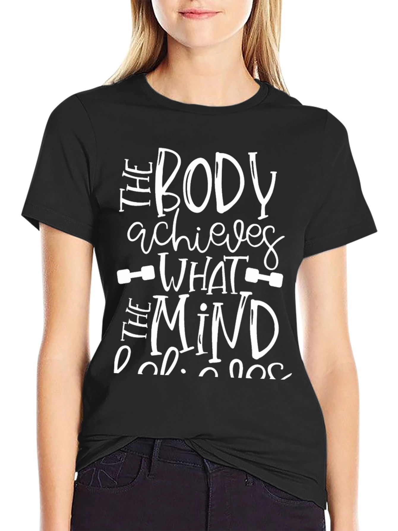 Motivational Workout T-Shirt - Body Achieves