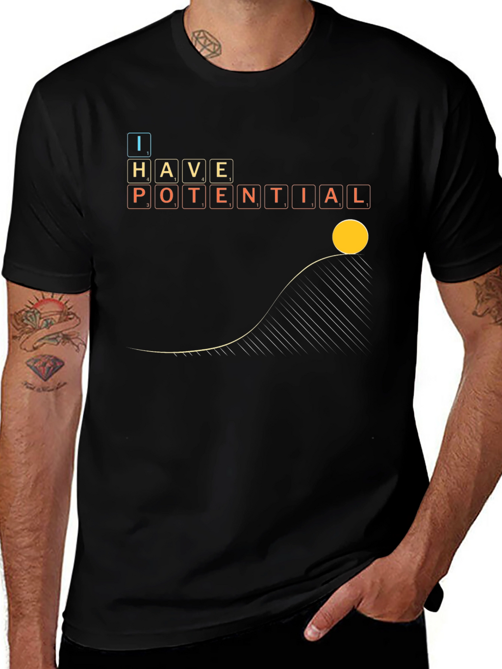 I Have Potential T-Shirt - Science Physics Humor
