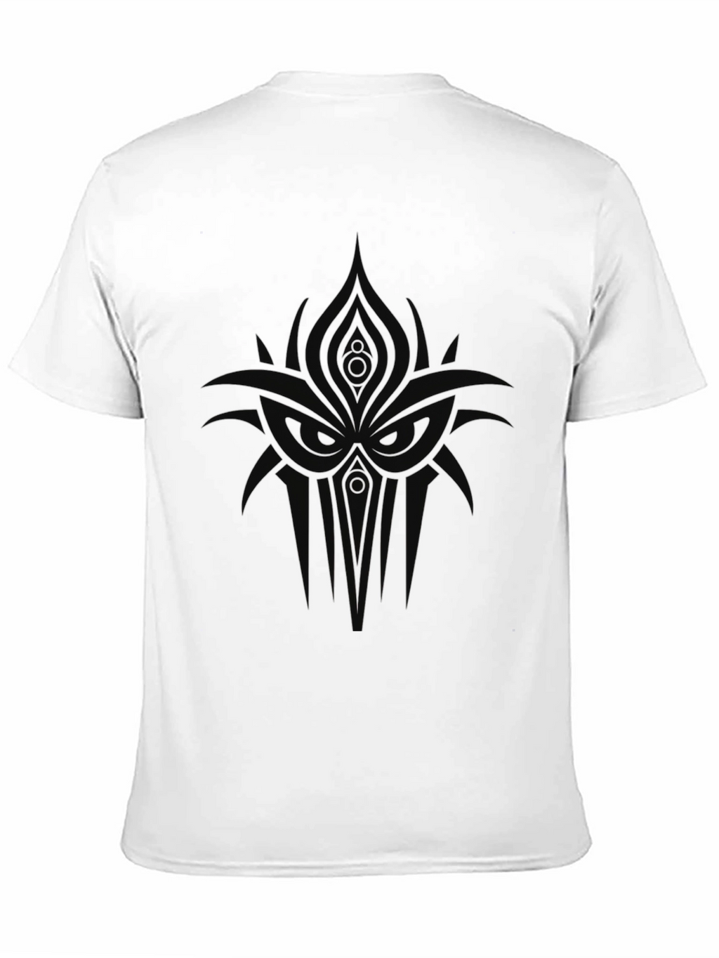 Abstract Graphic Print Black T-Shirt for Men