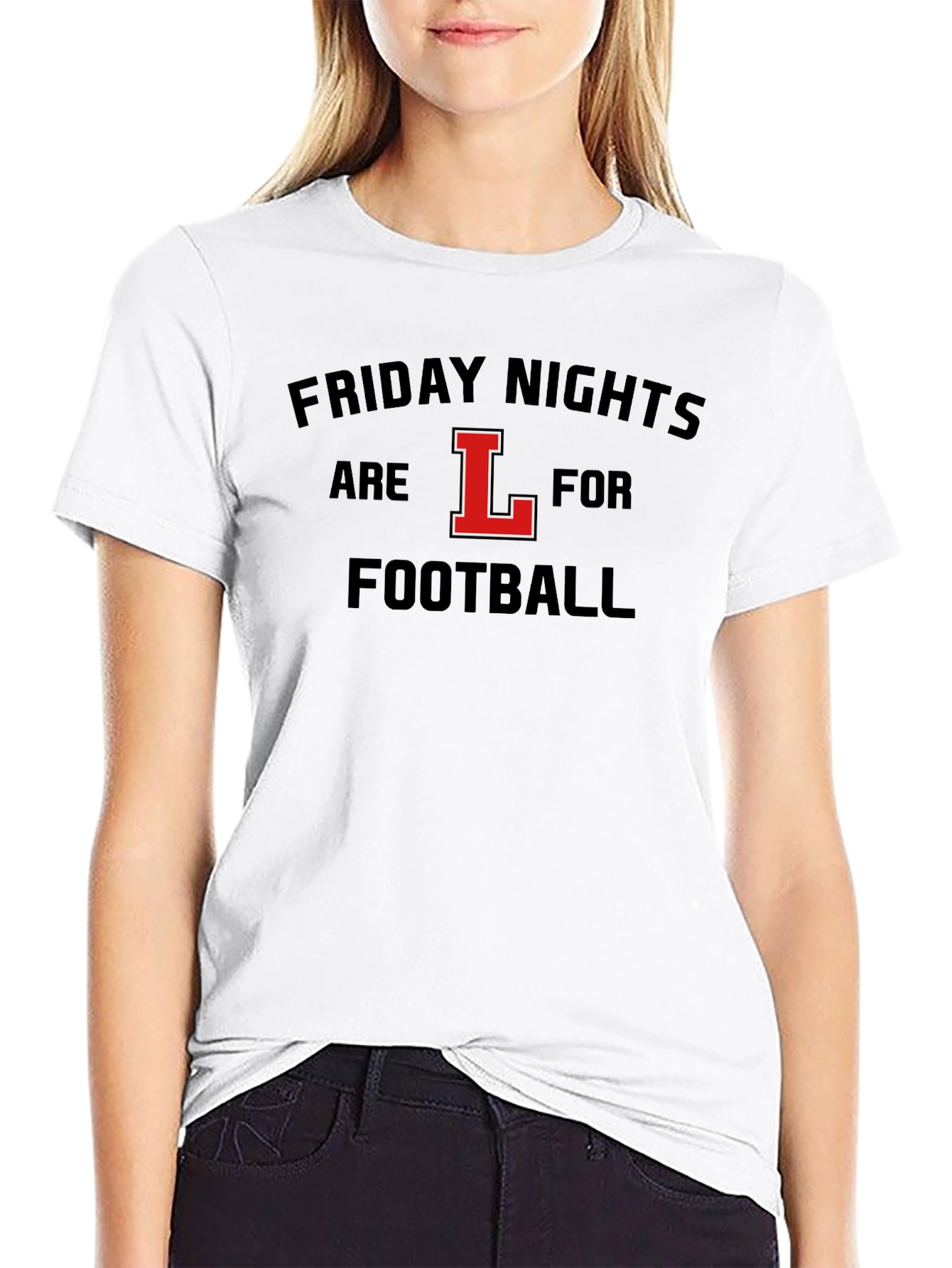 Friday Nights Are For Football Graphic Tee