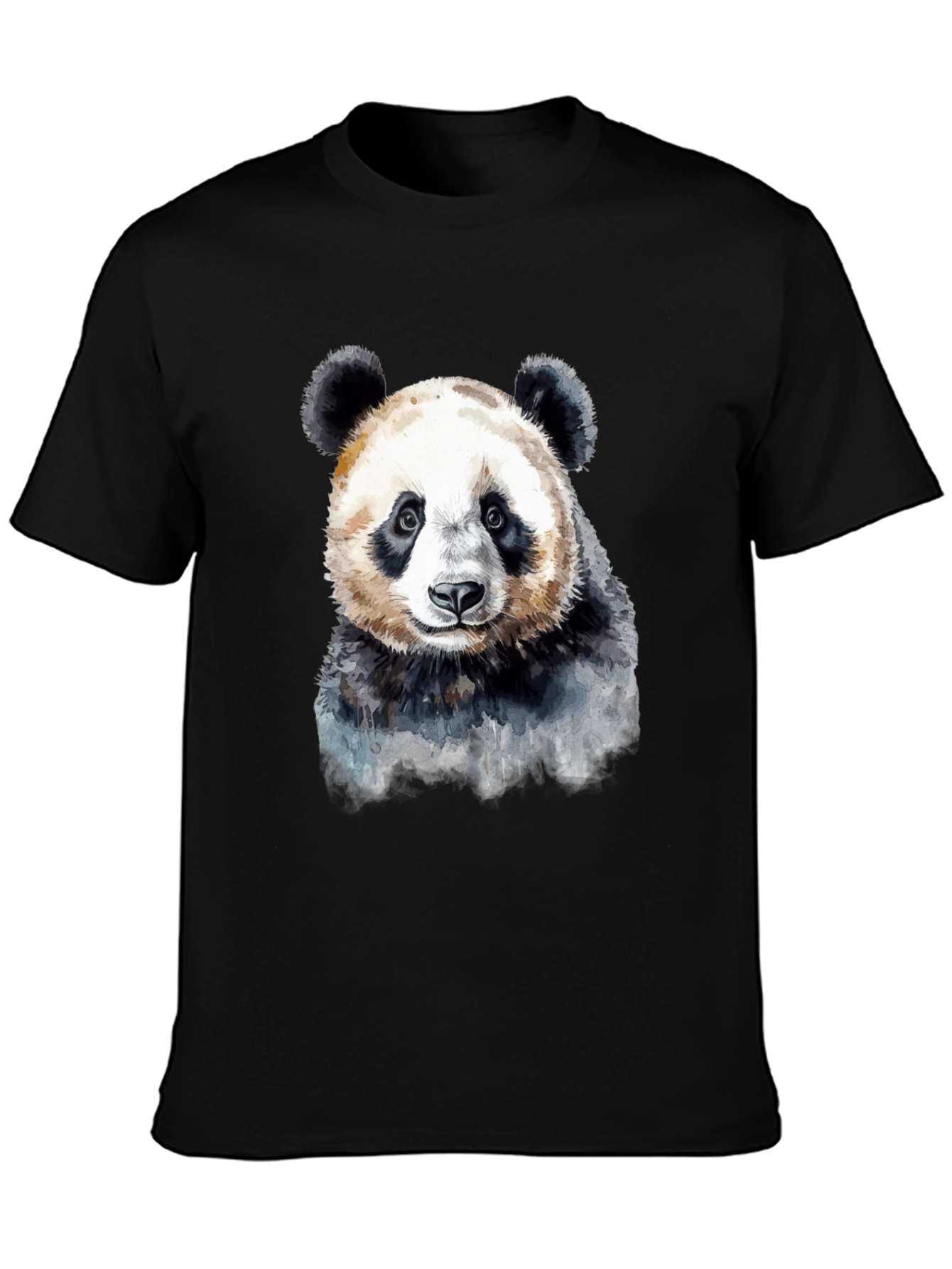 Watercolor Panda T-Shirt - Soft Cotton Blend