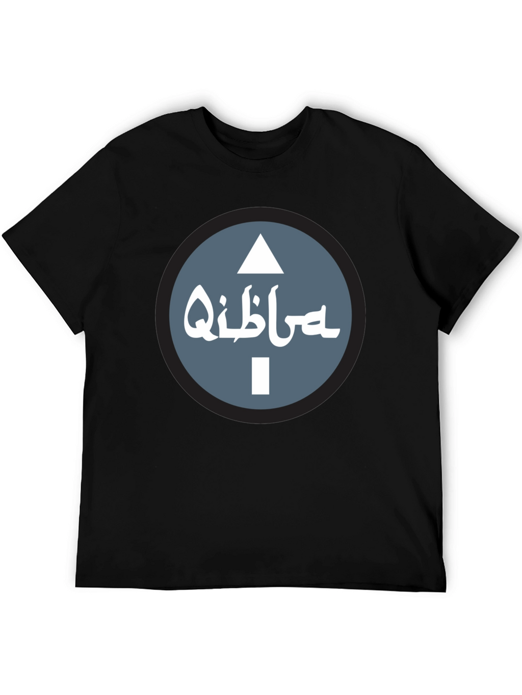 Qibla Direction T-Shirt - Stylish Islamic Design