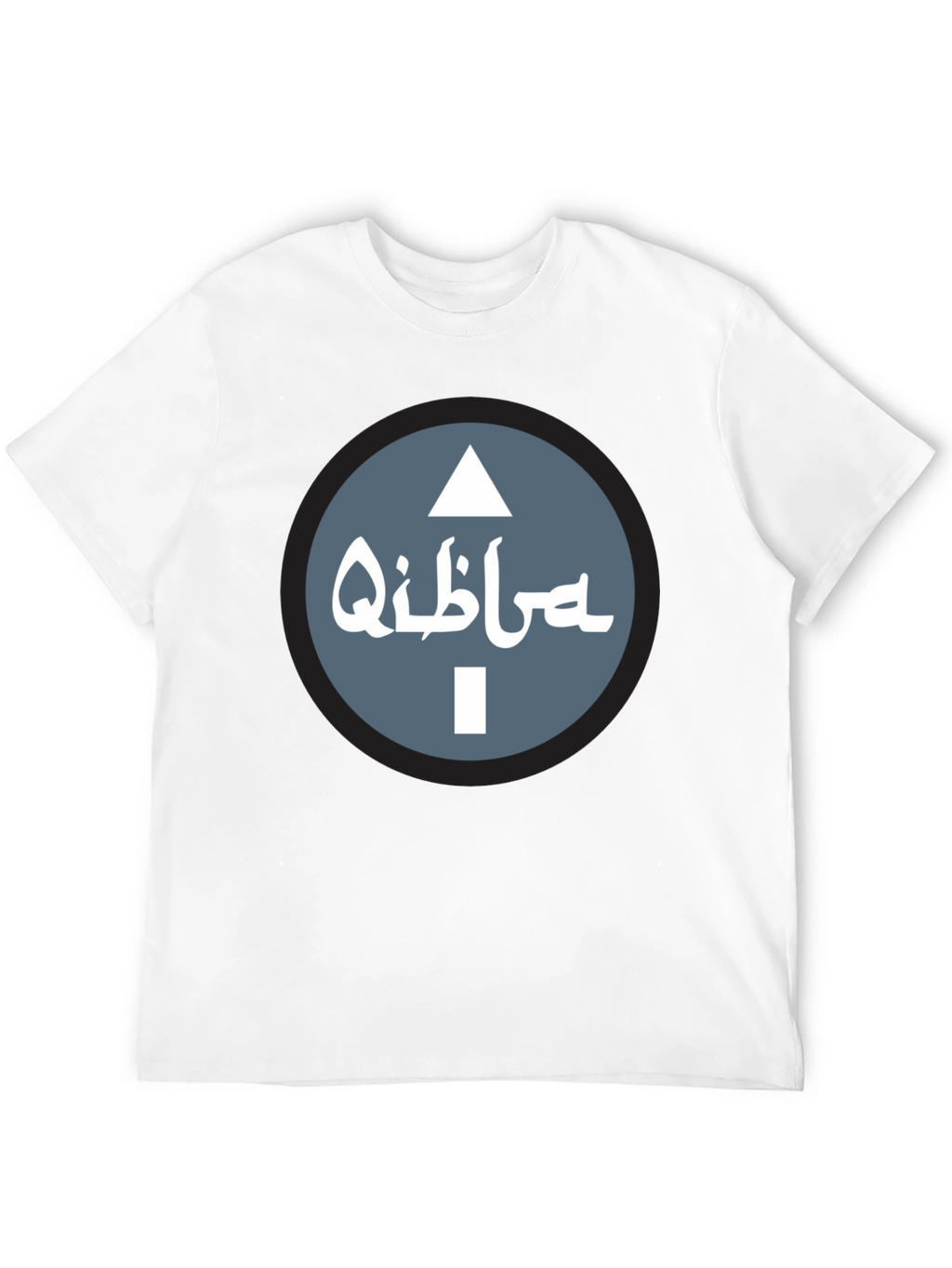 Qibla Direction T-Shirt - Stylish Islamic Design