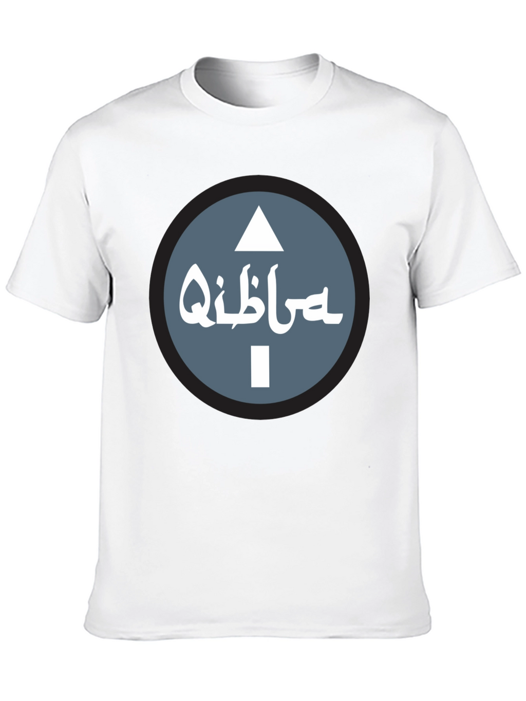 Qibla Direction T-Shirt - Stylish Islamic Design